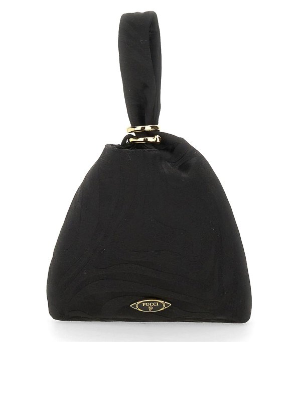 EMILIO PUCCI: clutches - Marble Print  Clutch Bag