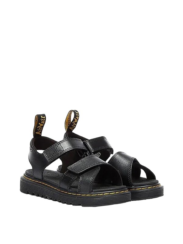 DR. MARTENS: サンダル - サンダル - 黒