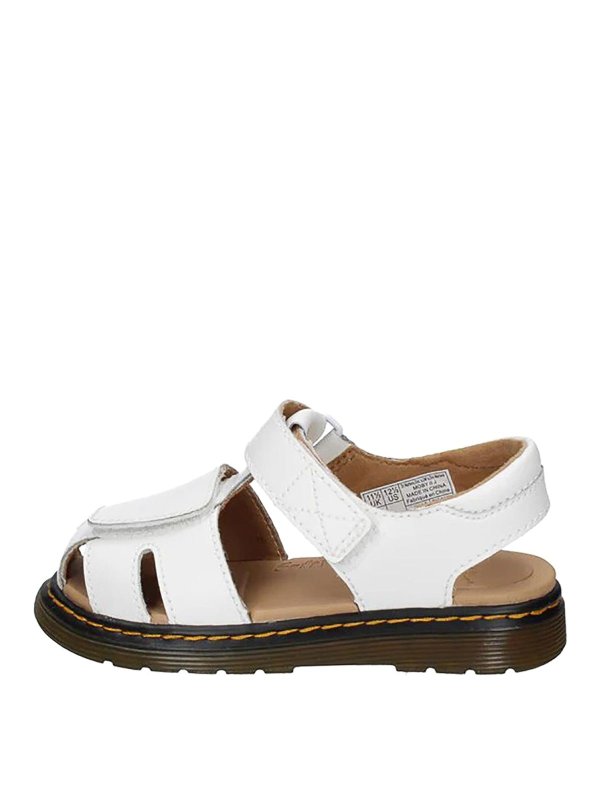 DR. MARTENS: サンダル - サンダル - 白