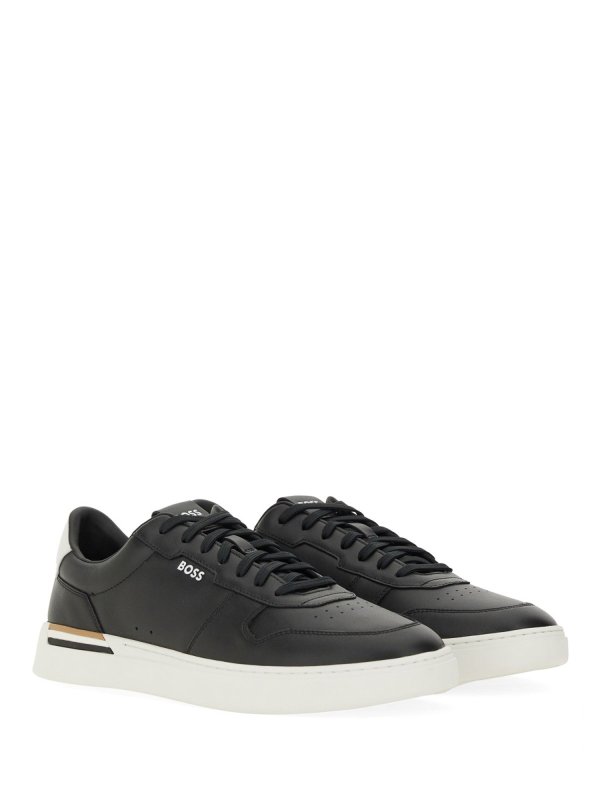 Hugo Boss: trainers online - Leather Sneaker