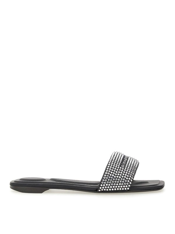 ALEXANDER WANG: sandals - Satin Sandal