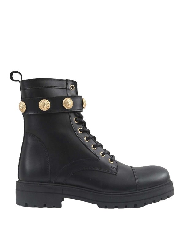 Balmain: Bottes - Bottes - Noir