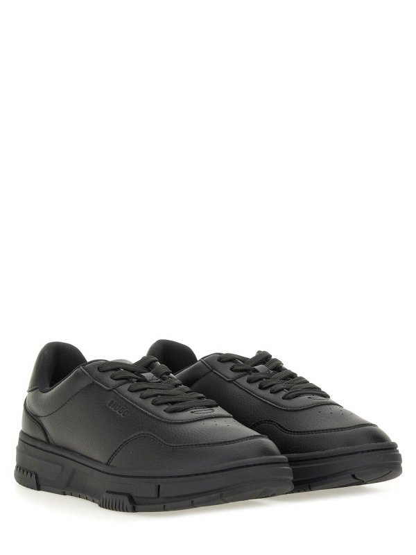 Hugo Boss: sneakers online - Sneaker Con Dettaglio Zigzag