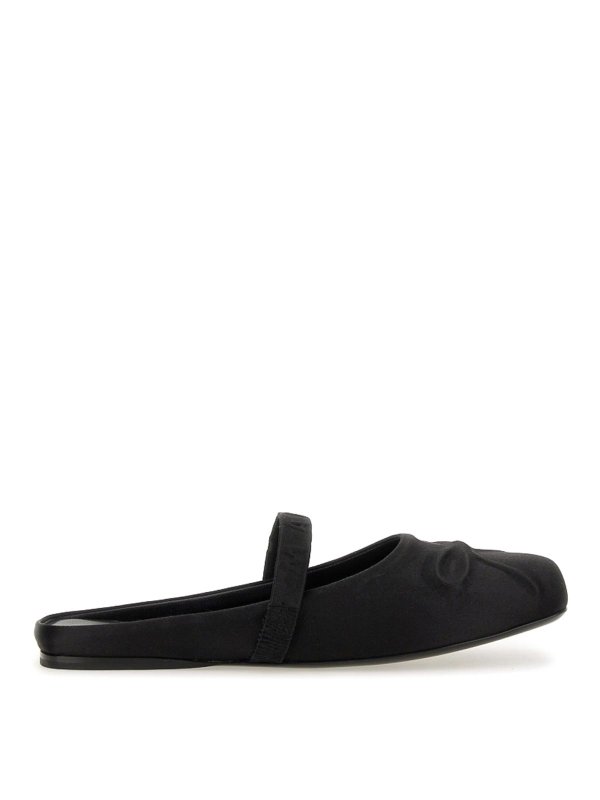 Marni: flat shoes - Ballerina Sabot Little Bow