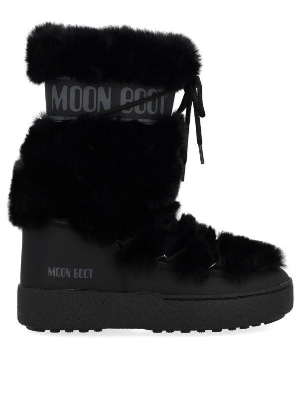 Moon Boot: Botas - Botas - Negro