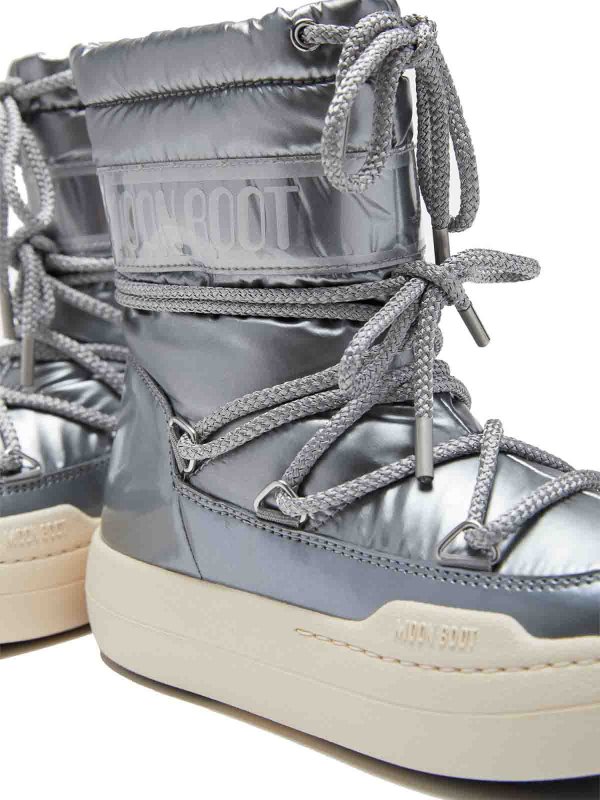 The Best Shops Moon Boot: Stiefel - Stiefel - Silber