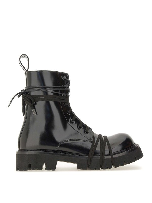 MOSCHINO: boots - Lace-Up Boot