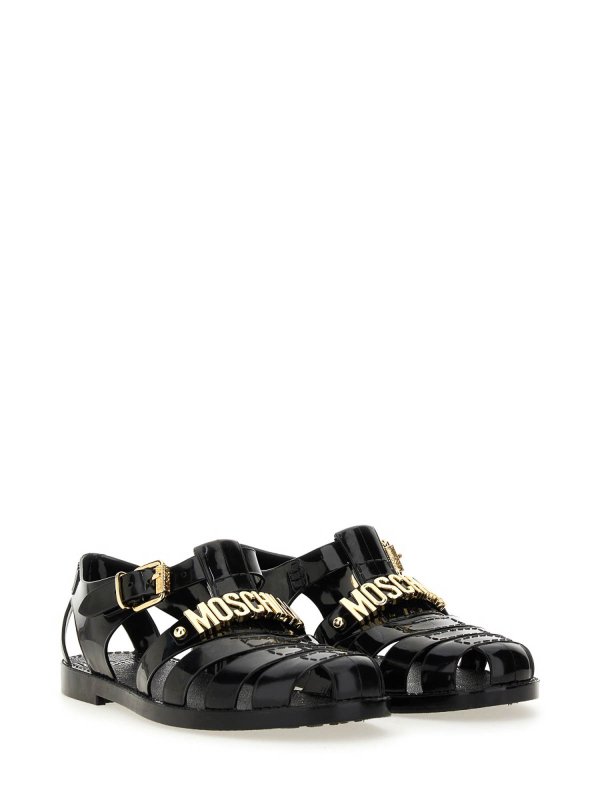 MOSCHINO: Sandalias online - Sandalias - Negro