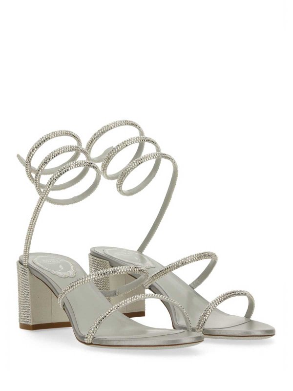 RENE CAOVILLA: sandals online - Cleo Sandal With Crystals