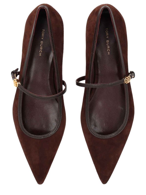 The Best Shops TORY BURCH: Ballerines - Ballerines - Marron