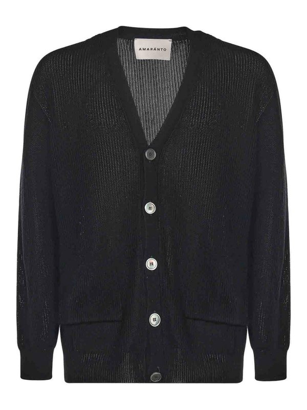AMARANTO: Cardigans - Cardigan - Schwarz