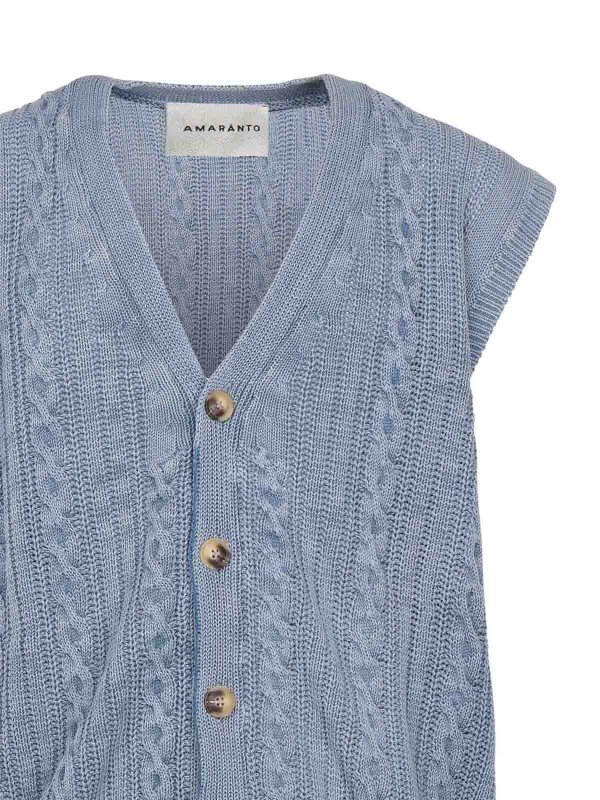 AMARANTO: Chalecos online - Chaleco - Azul