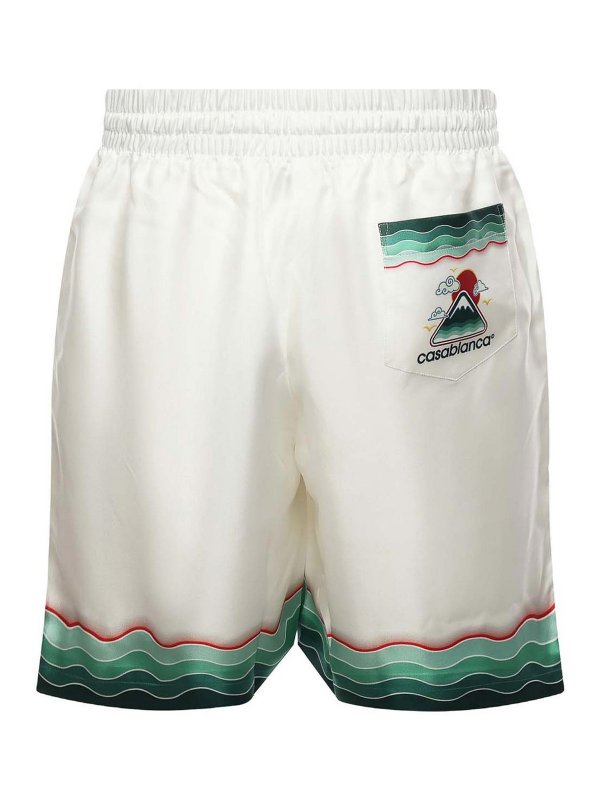 The Best Shops CASABLANCA: トラウザーショーツ - ショートパンツ - 白