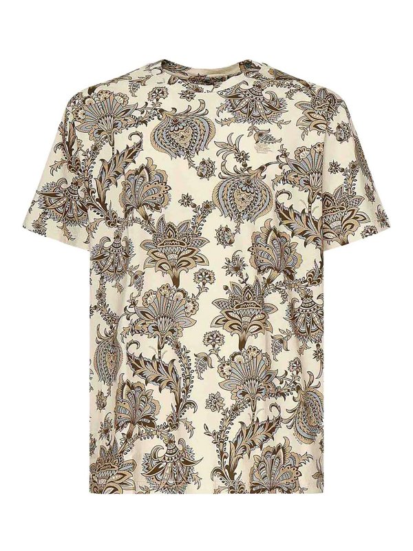 ETRO: Camisetas - Camiseta - Multicolor