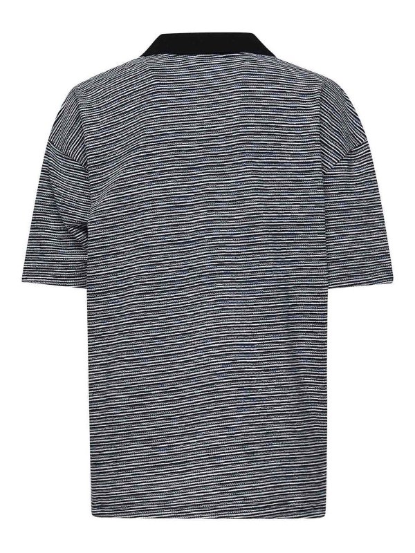 The Best Shops ETRO: polo shirts - Striped Cotton Polo Shirt