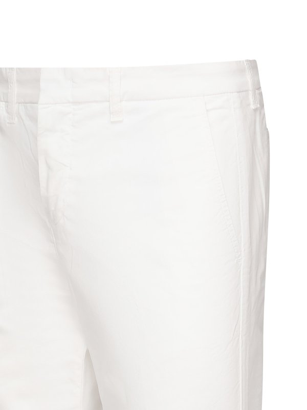 FAY: Casual Hosen online - Casual Hose - Weiß