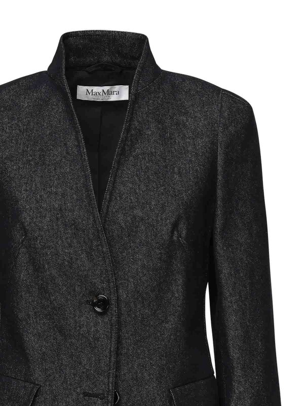 The Best Shops Max Mara: Blazer - Blazer - Blau