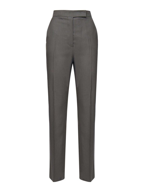 Max Mara: casual trousers - Straight Turbigo Trousers