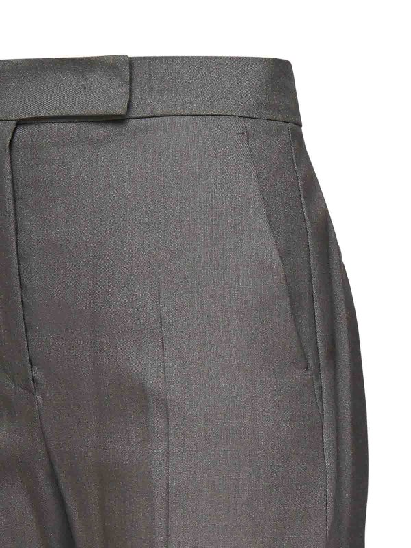 The Best Shops Max Mara: casual trousers - Straight Turbigo Trousers