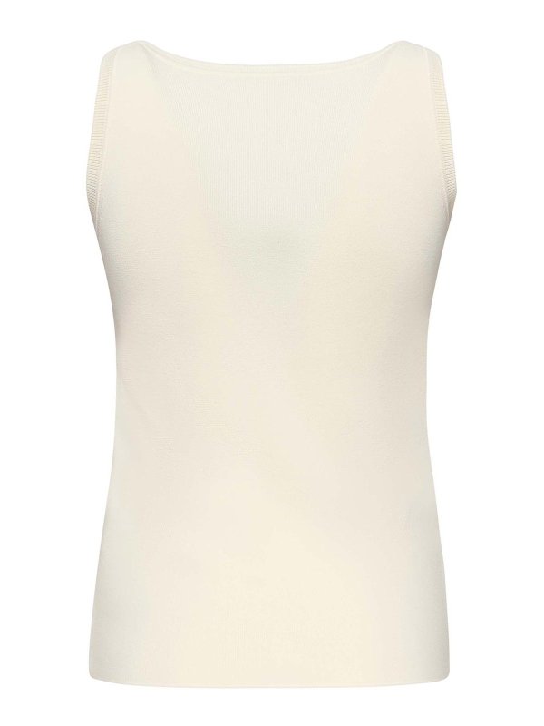 Max Mara: Tops und Tank Tops online - Top - Weiß