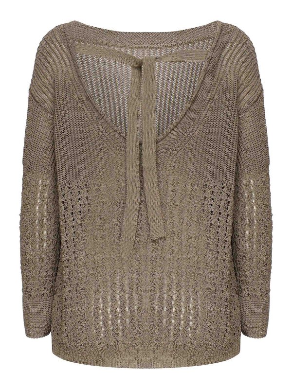 The Best Shops Max Mara: クルーネック - クルーネック - ベージュ