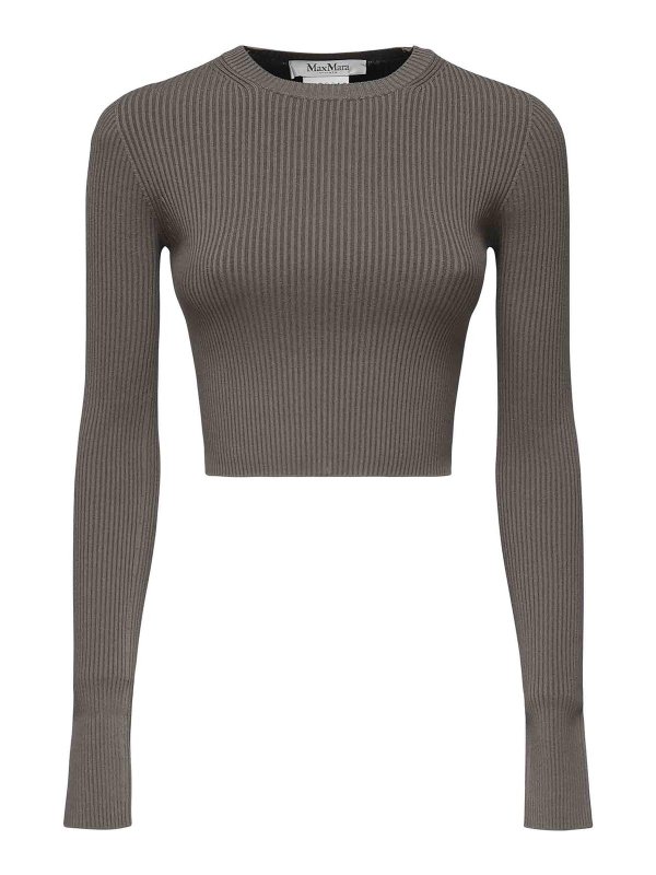 Max Mara: トップス＆タンクトップ - トップ/タンクトップ - グレー