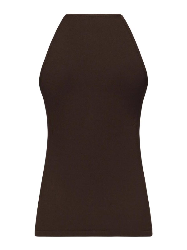 Max Mara: Tops & Tank tops online - Sleeveless Viscose Top
