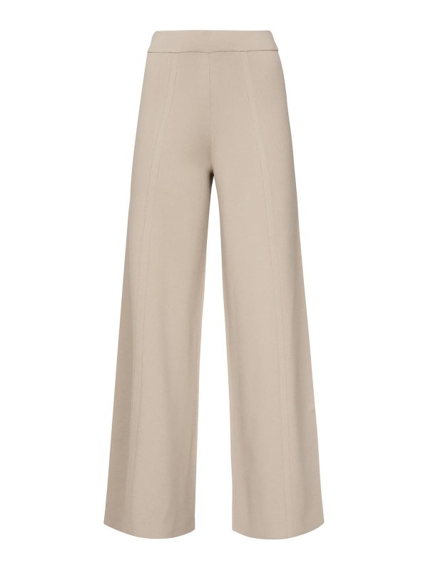 Max Mara: casual trousers - Silk Trousers Assiro