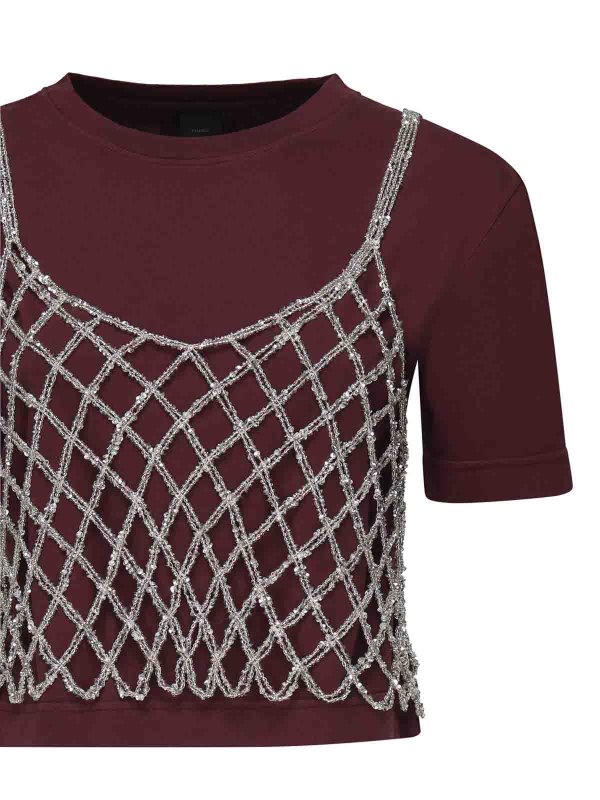 Pinko: T-shirts online - T-Shirt - Rouge