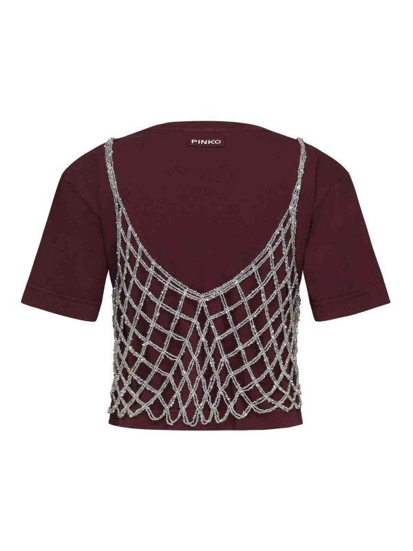 The Best Shops Pinko: T-shirts - T-Shirt - Rouge