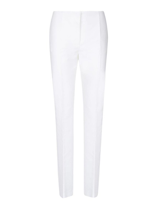 SPORTMAX: casual trousers - Slim Cotton Trousers