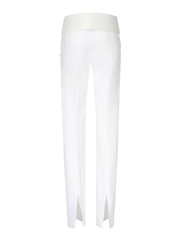The Best Shops SPORTMAX: casual trousers - Slim Cotton Trousers