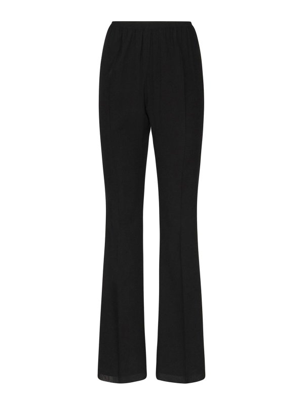 SPORTMAX: casual trousers - Ariccia1234 Silk Trousers