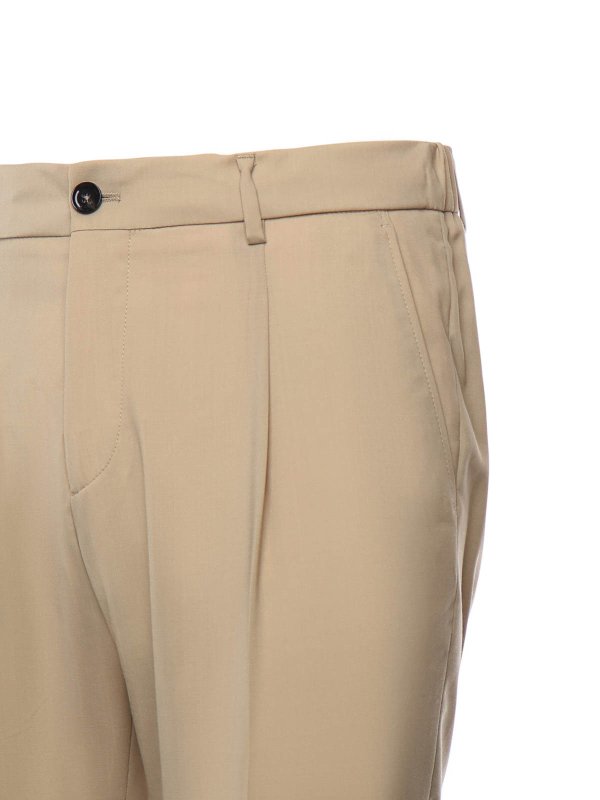 BEABLE: Casual Hosen online - Casual Hose - Beige