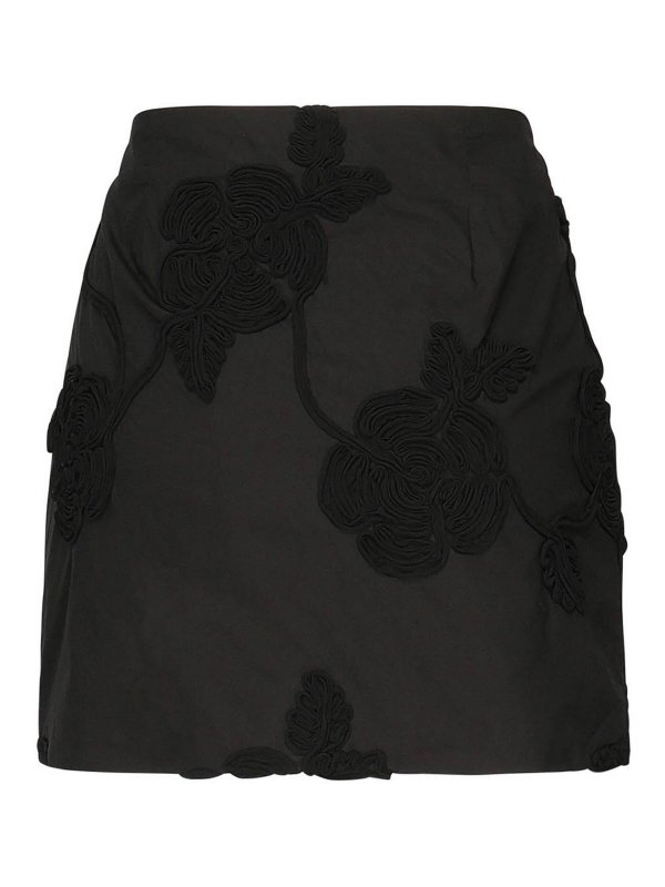 The Best Shops ROTATE Birger Christensen: Miniröcke - Minirock - Schwarz