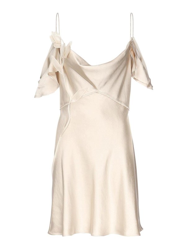 Self Portrait: Robes courtes - Robe Courte - Argent