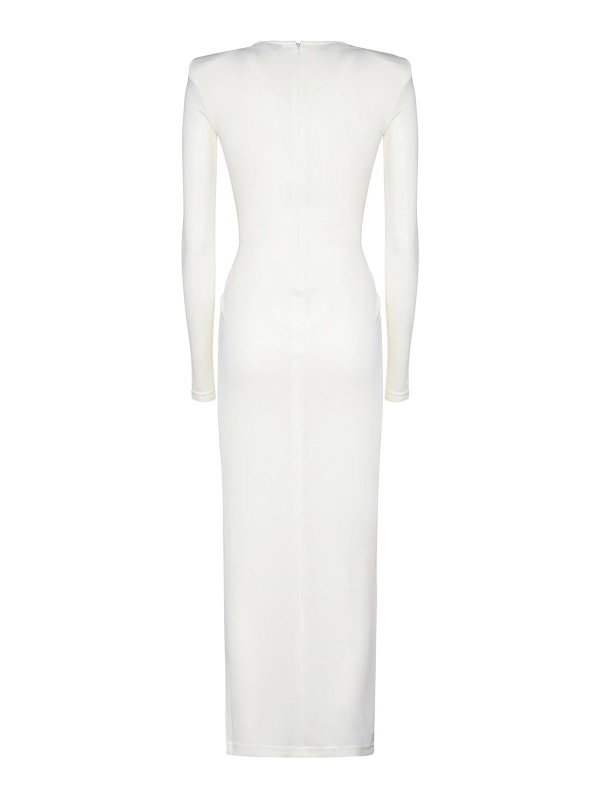 ALBERTO AUDENINO: knee length dresses online - Kora Midi Dress With Cut-Out Detail