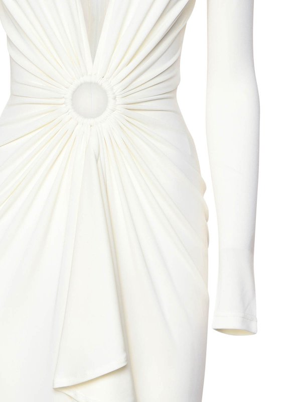 The Best Shops ALBERTO AUDENINO: knee length dresses - Kora Midi Dress With Cut-Out Detail