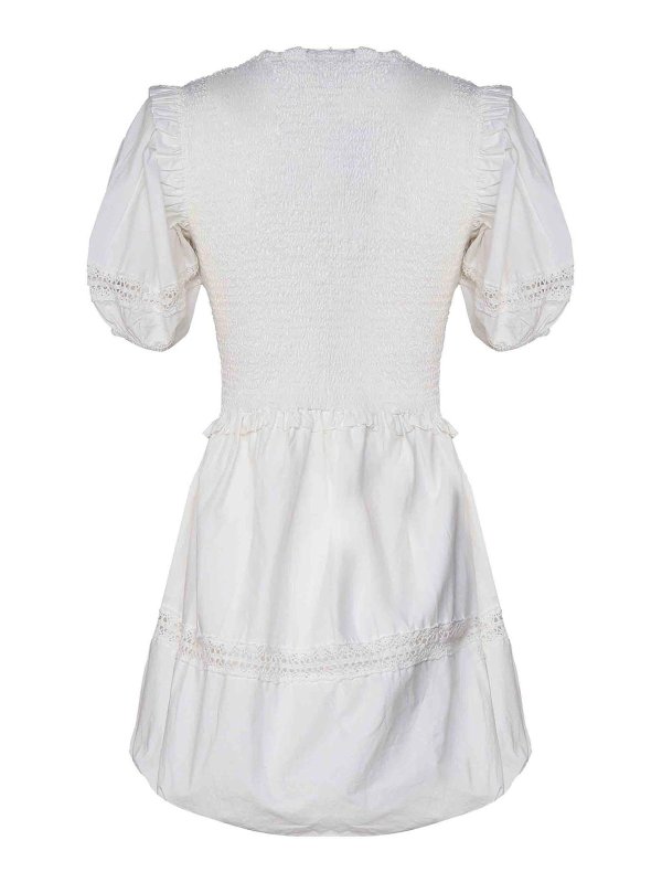 FOR LOVE & LEMONS: Vestidos cortos online - Vestido Corto - Blanco