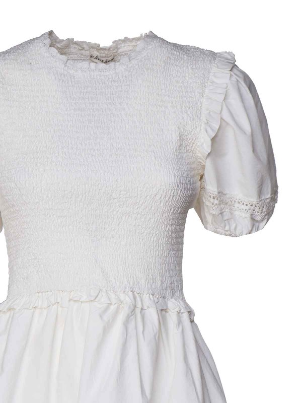 The Best Shops FOR LOVE & LEMONS: Vestidos cortos - Vestido Corto - Blanco