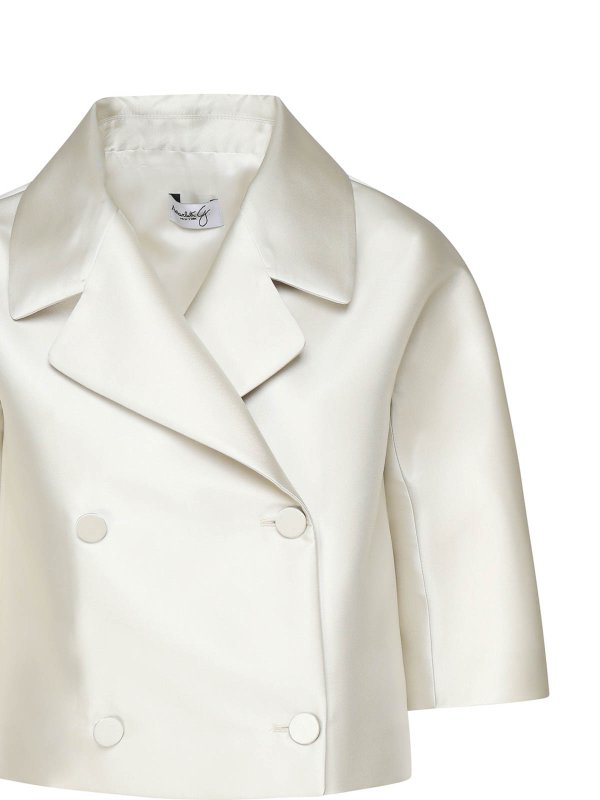 The Best Shops SCARLETT POPPIES: casual jackets - Short Cut Satin Jacket