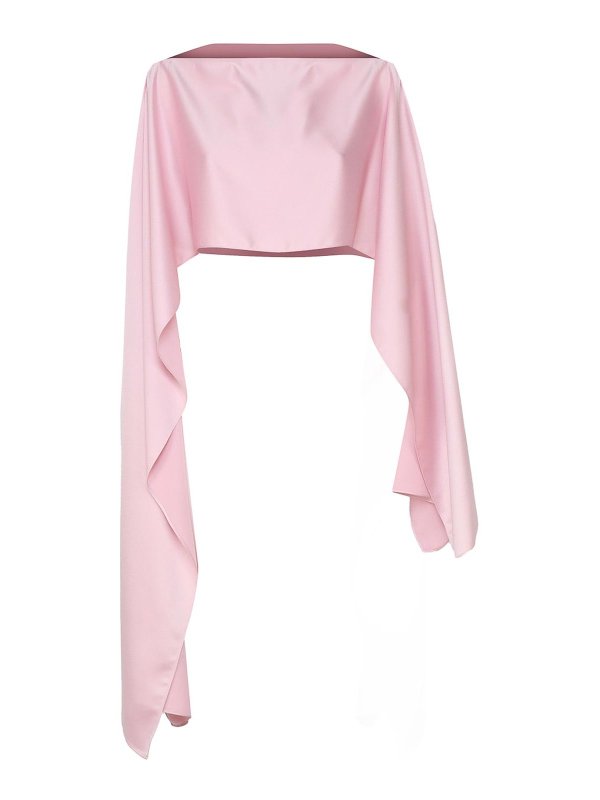 SCARLETT POPPIES: Tops & Tank tops - Asymmetric Stole Top