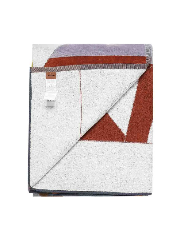 The Best Shops MISSONI: beach accessories - Acapulco Beach Towel In Cotton Sponge
