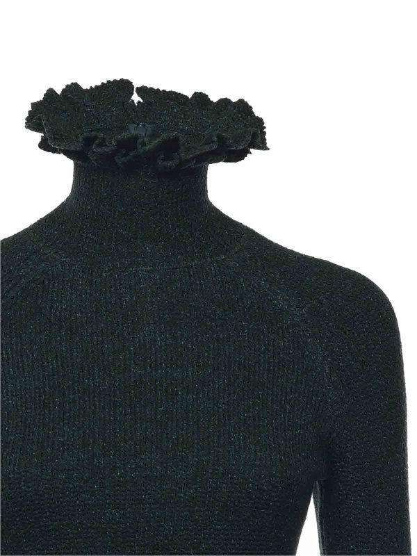Alaïa: Rollkragenpullover  und Polo-Ausschnitt online - Rollkragenpullover - Dunkelgrün