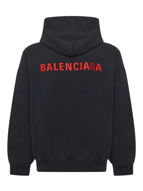 The Best Shops BALENCIAGA: Sweatshirts und Pullover - Sweatshirt - Schwarz