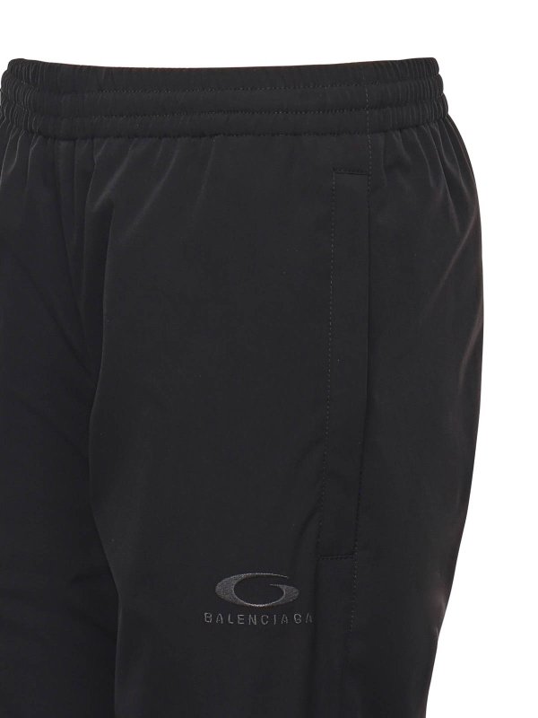 BALENCIAGA: Pantalones deportivos online - Pantalones Deportivos - Negro