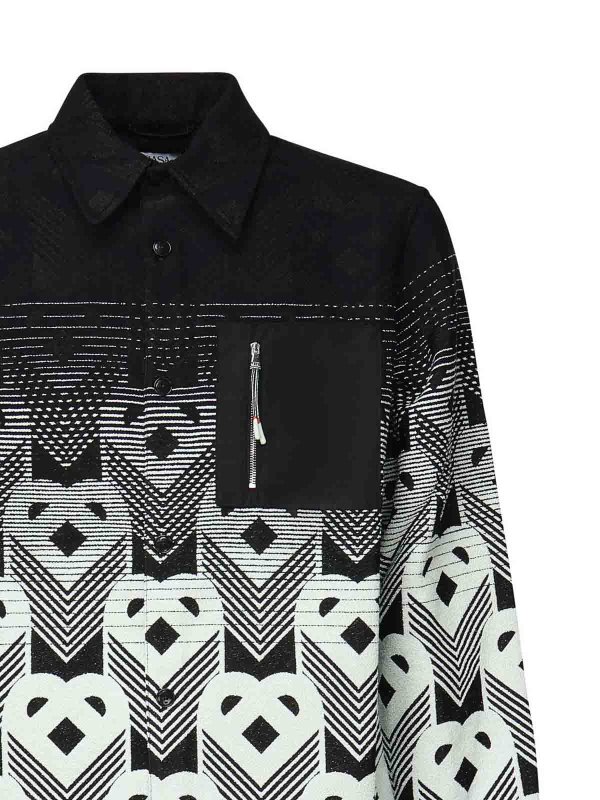 CASABLANCA: shirts online - Shaded Monogram Shirt