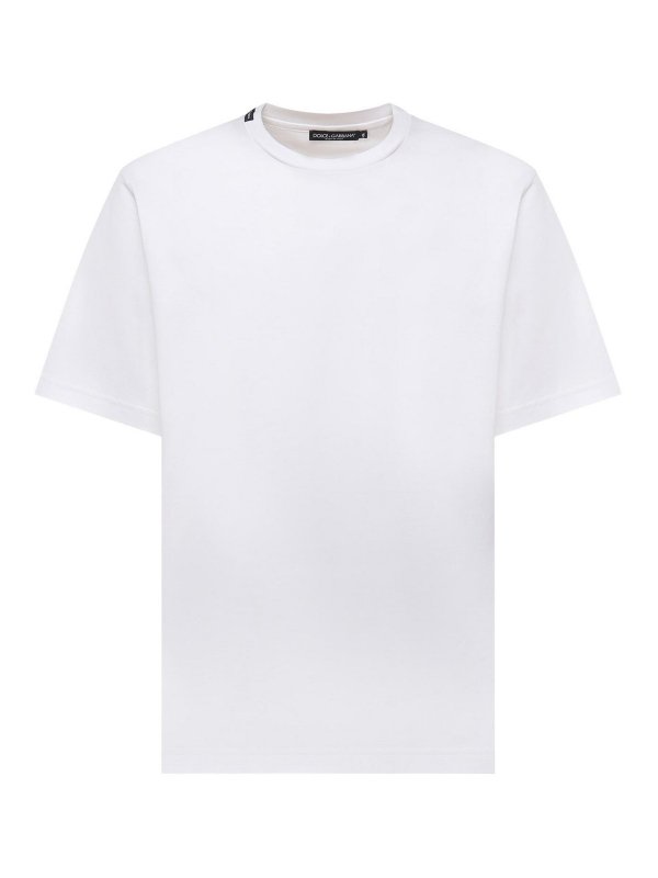 DOLCE & GABBANA: T-shirts - T-Shirt - Blanc