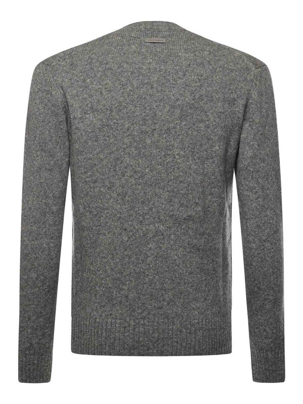 The Best Shops DOLCE & GABBANA: Pull col rond - Pull Col Rond - Gris