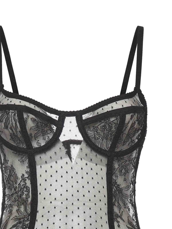 DOLCE & GABBANA: Tops & Tank tops online - Lace Bodysuit